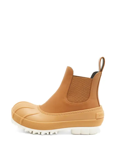 Stella McCartney Pre-Owned Duck City ankle boots Brown 1388725