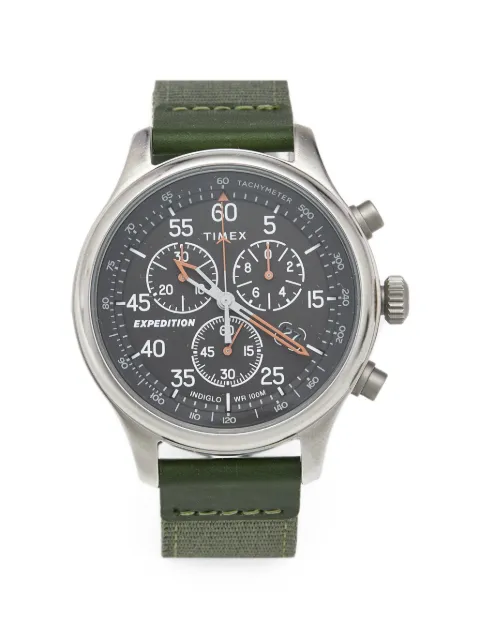 TIMEX Expedition Indiglo 43mm watch Black 1403556