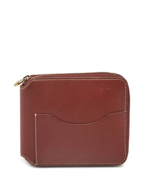 Loro Piana Pre-Owned zip-around bifold wallet Brown 1396767