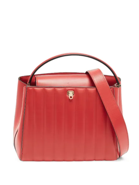 Valextra Brera quilted tote bag Red 1381861