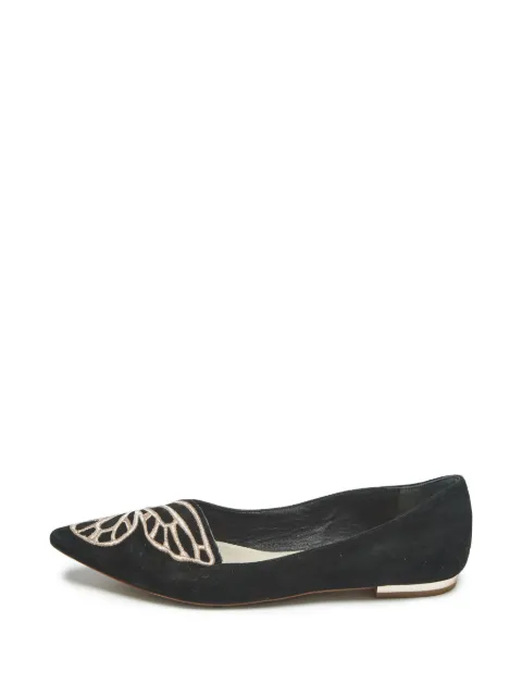 Sophia Webster Bibi Butterfly flat pumps Black 1388123