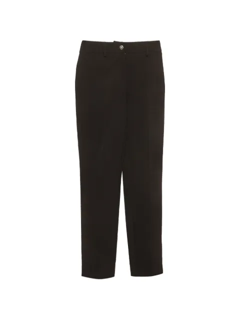 Giorgio Armani Pre-Owned belt-loop trousers Black 1345650