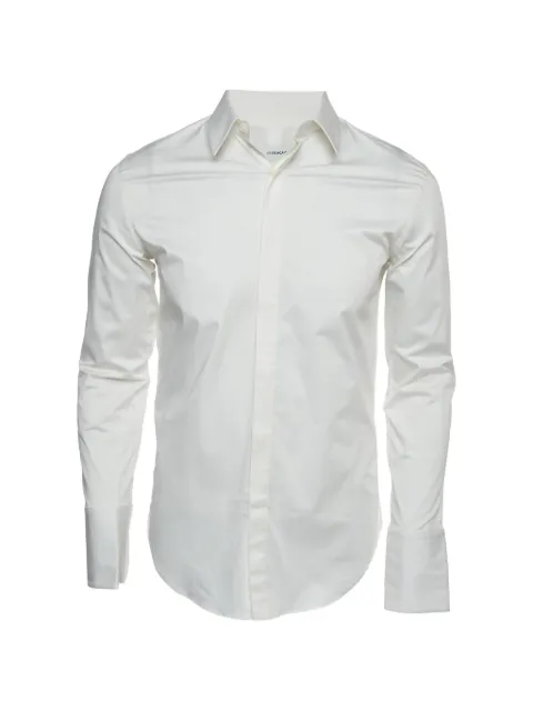 Ferragamo Pre-Owned long-sleeve shirt White 1387127