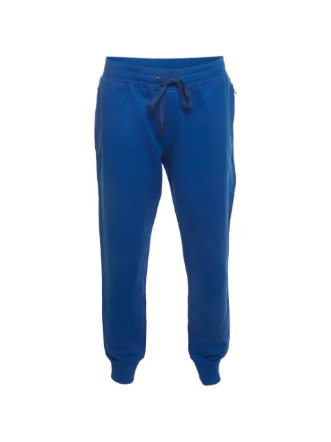Dolce & Gabbana Pre-Owned zip-detail track pants Blue 1401084