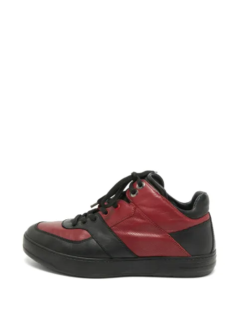 Ferragamo Pre-Owned lace-up-fastening sneakers Red 1387991