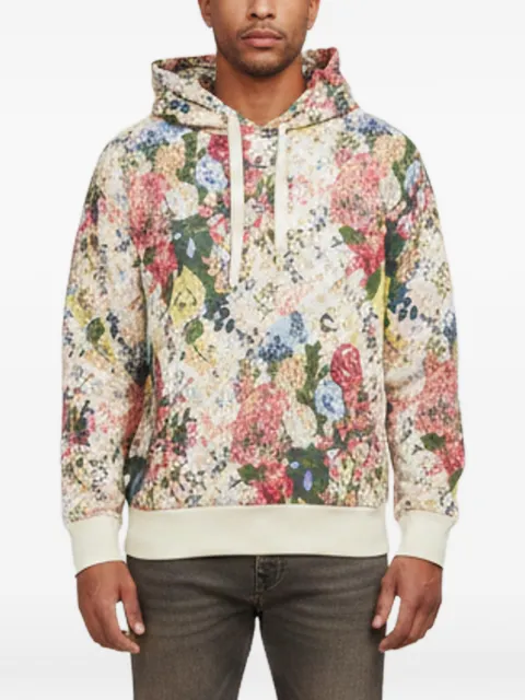 Louis Vuitton Pre-Owned Floral Monogram hoodie Neutrals 1390455