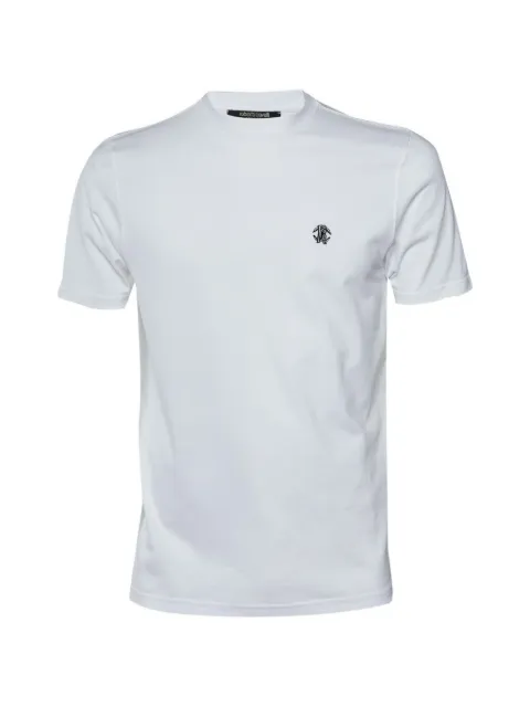 Roberto Cavalli Vintage logo-embroidered T-shirt White 1378123
