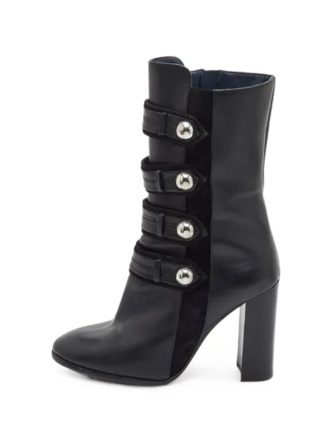 Isabel Marant Vintage Arnie button-embellished boots Black 1391818