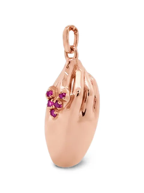 Di Volpe Ma Che Vuoi? ruby rose gold vermeil pendant Pink 89666