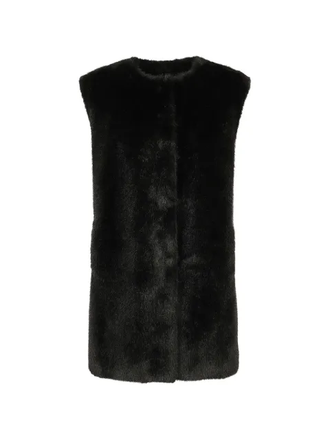 Herno faux-fur gilet Black GI00055DR12896