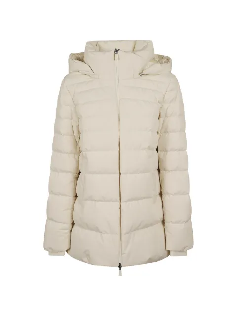 Herno hooded quilted puffer jacket White PI002228D12840