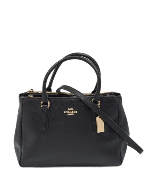 Coach Avenue Carryall double-zip tote bag Black 1382896