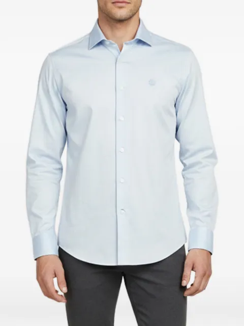 Roberto Cavalli Vintage logo-embroidered shirt Blue 1397995