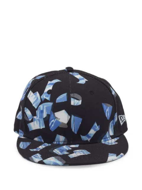 Kenzo Pre-Owned x New Era graphic-print baseball cap Black 1402674