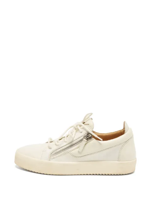 Giuseppe Zanotti Vintage Frankie side-zip sneakers White 1386542
