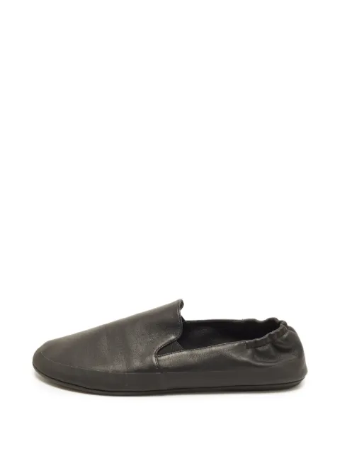 The Row Pre-Owned Tech leather loafers Black 1397252