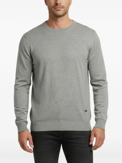 Carolina Herrera Vintage elbow-patch sweater Grey 1401421