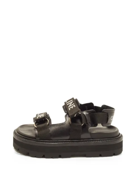 Celine Pre-Owned Bulky sandals Black 1400031