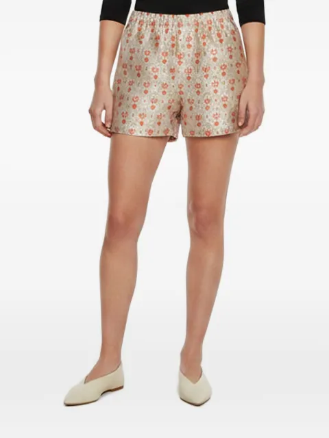 Gucci Pre-Owned 2017 patterned shorts Neutrals 1398601