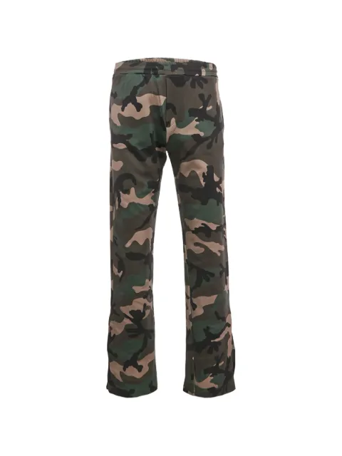 Valentino Garavani Pre-Owned camouflage-print VLogo track pants Green 1099896