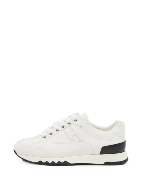 Hermès Pre-Owned Trail lace-up sneakers White 1399524