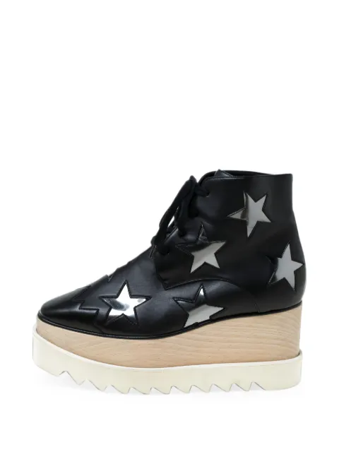 Stella McCartney Pre-Owned Elyse star ankle boots Black 217277