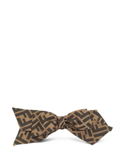 Fendi Pre-Owned FF-logo hair clip Brown 1387812
