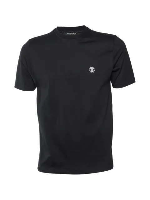 Roberto Cavalli Vintage logo-embroidered T-shirt Black 1378113