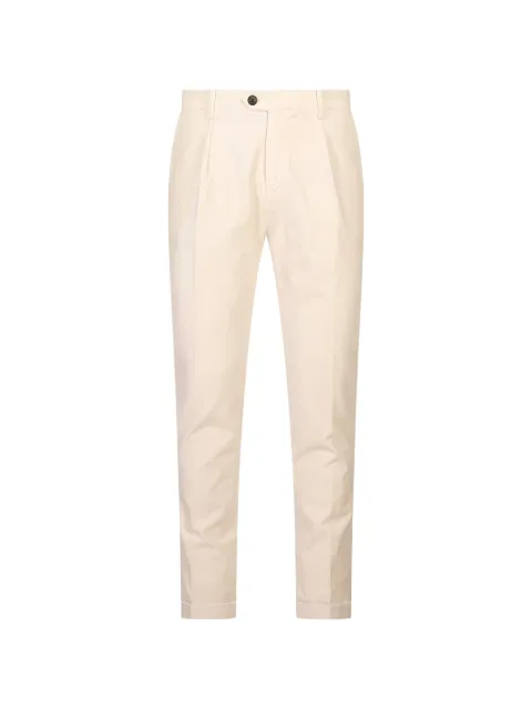 Mason's Osaka 1 Pince pleated trousers White 9PN2C9923MBE130T
