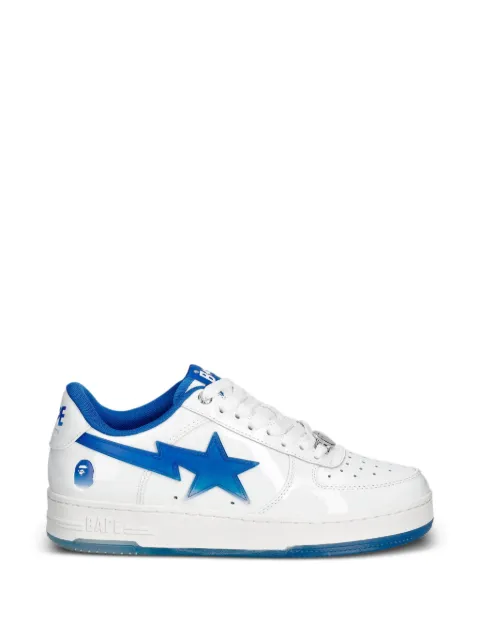 A BATHING APE® Bape Sta leather sneakers White 0ZXSHM304911Q