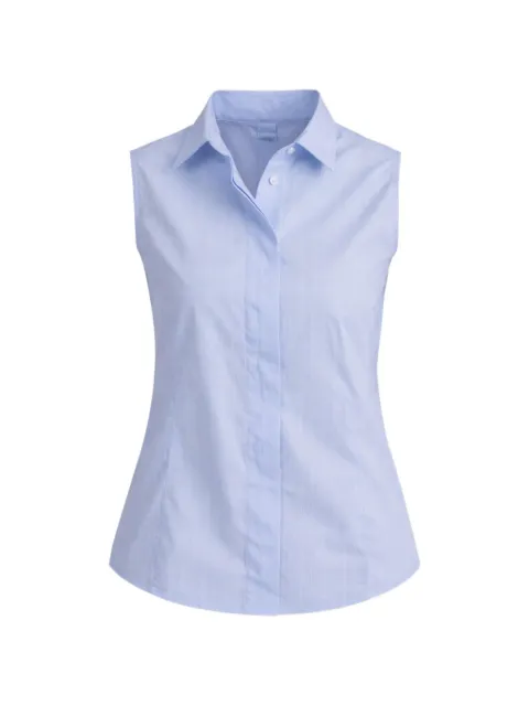Fay striped sleeveless shirt Blue NCWA4525750ZCQ