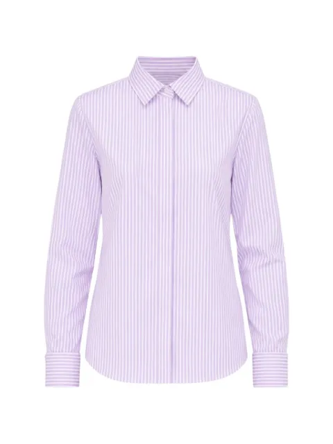 Fay striped long-sleeve shirt Pink NCWA152626SZCM