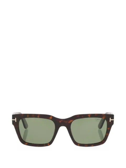 TOM FORD Eyewear tortoiseshell-effect square-frame sunglasses Brown TR0023434460J7