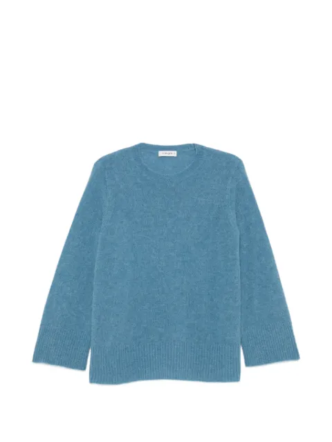 Kangra crew-neck ribbed-trim sweater Blue 46320106