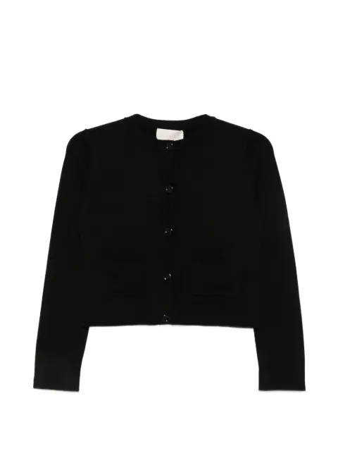 I BLUES button-up patch-pocket cardigan Black IBLCORVINO