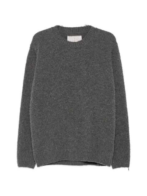 original vintage style Dread boucle-knit sweater Grey DREAD