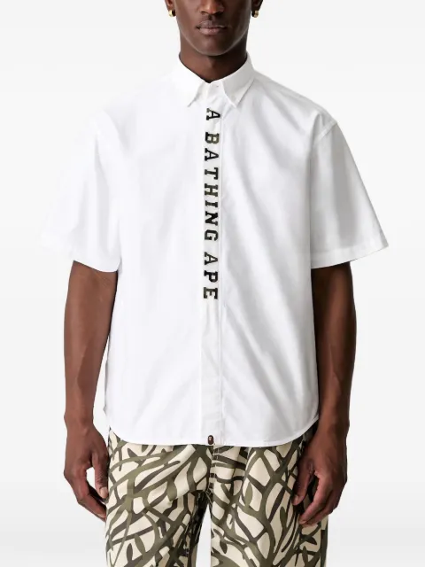 A BATHING APE® 1st Camo short-sleeve shirt White 0ZXSRM301321Q