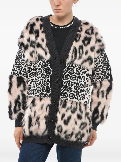 Stella McCartney animalier-print cardigan Black 600043S2155