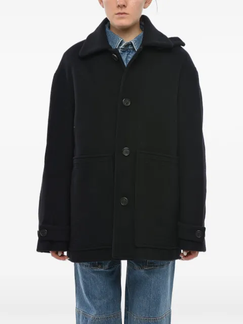 Stella McCartney single-breasted coat Black 602094SJO08