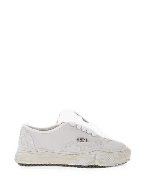 Maison MIHARA YASUHIRO suede low-top sneakers White A15FW734