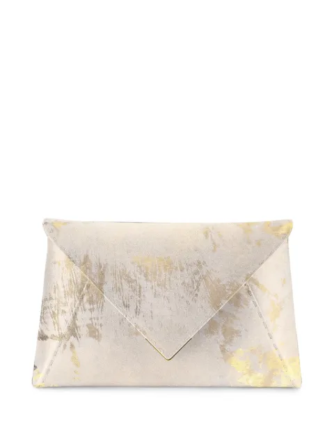 Tyler Ellis medium Lee Pouchet metallic-leather clutch bags Neutrals T196CH718O