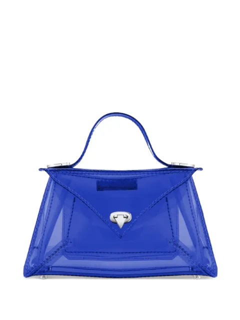 Tyler Ellis small LJ Jelly Spear-lock tote bag Blue T263PVC400P