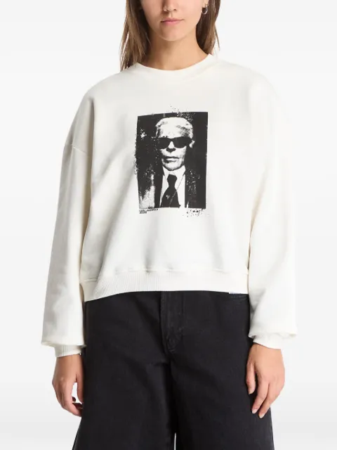 Karl Lagerfeld Jeans graphic-print sweatshirt White B3W200182OO