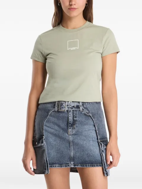 Karl Lagerfeld Jeans logo-print crew-neck T-shirt Green B3W170172ON