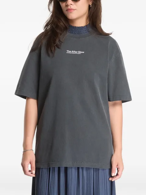 SAMSOE SAMSOE Sauni graphic-print T-shirt Grey U26200024