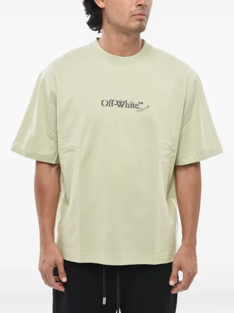 Off-White Scribble Arrow T-shirt Green 44MAA120F5J00C5010