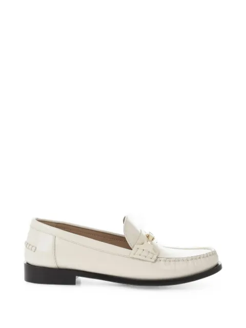 Ferragamo Harry patent leather loafers White 781011