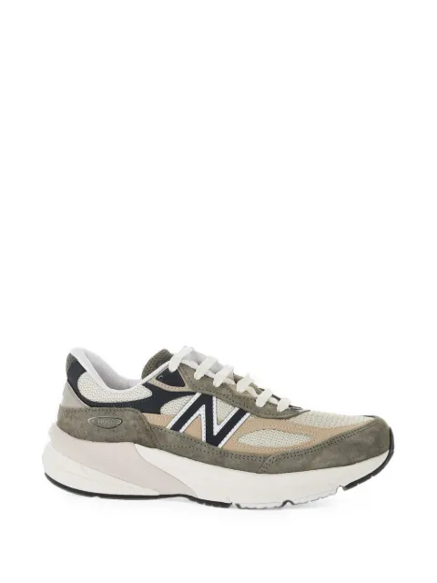 New Balance 990v6 suede-panelled sneakers Neutrals U990WO6