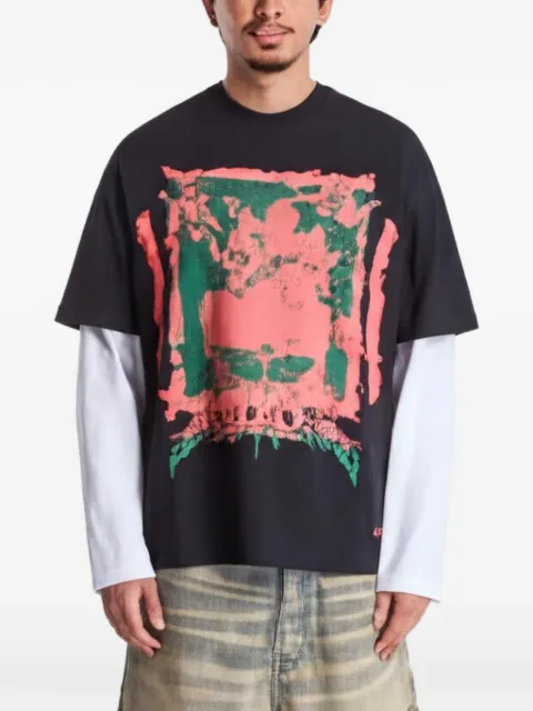 Nike Sportswear Good vs Evil graphic-print T-shirt Black IR8643