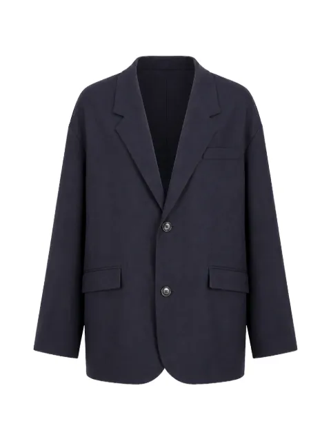 Société Anonyme oversized wool blazer Blue BIGMAMASA18U99WLCN70